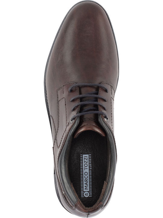 Leather Men's Casual Shoes Brown