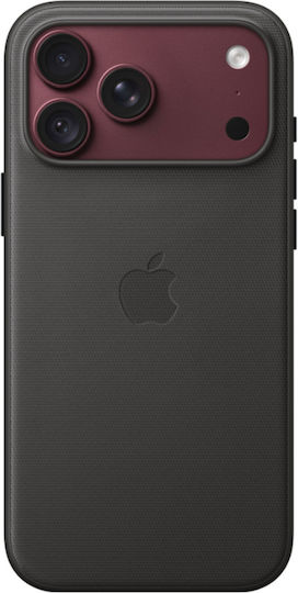 Apple TechWoven Case with MagSafe Back Cover Silicone / Fabric Black (iPhone 18 Pro Max)