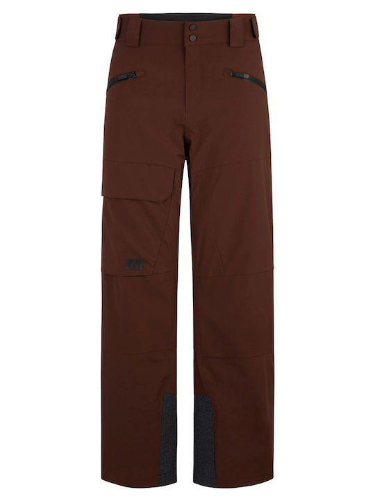 Ziener 244212-524 Pantaloni De Schi Și Snowboard Maro Pentru Bărbați