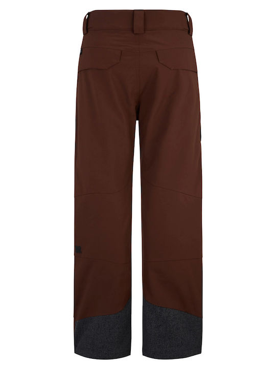 Ziener 244212-524 Men's Ski & Snowboard Trousers Brown