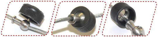 Amila Springseil Geschwindigkeit mit Gewicht Speed Rope Schwarz 84575
