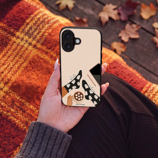 Калъф Sonique Cozy Season Series Motorla Moto E13 4g Spooky Socks