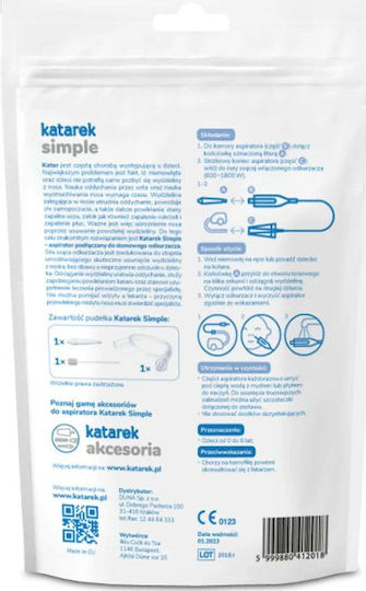 Katarek Aspirator Ηλεκτρικός Ρινικός Αποφρακτήρας