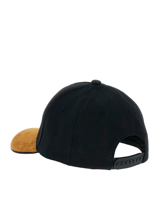 Guess Palarie Copii Jockey Tesatura Baseball Neagra