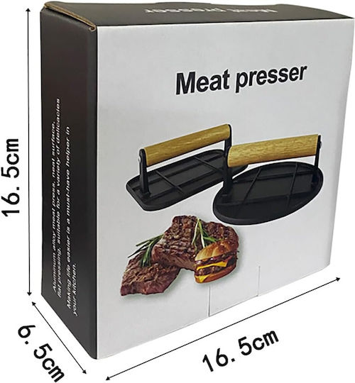 Presă pentru Burgeri / Carne din Lemn