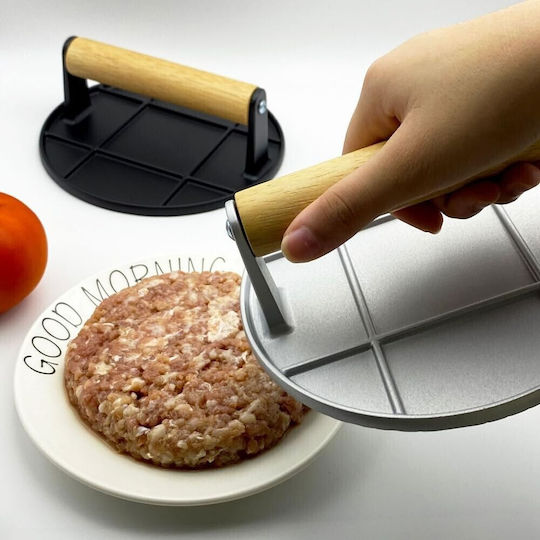 Presă pentru Burgeri / Carne din Lemn