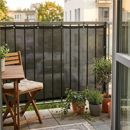 Δίχτυ Σκίασης Γκρι 0.9x6m 180gr/m²