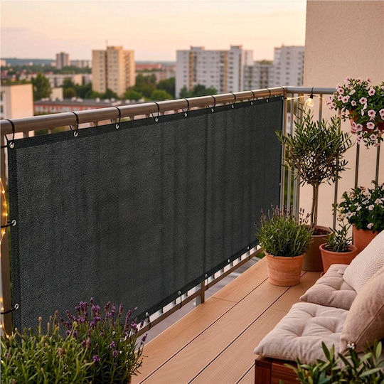 Мрежа За Сянка Сив 1x6м 180гр/м²