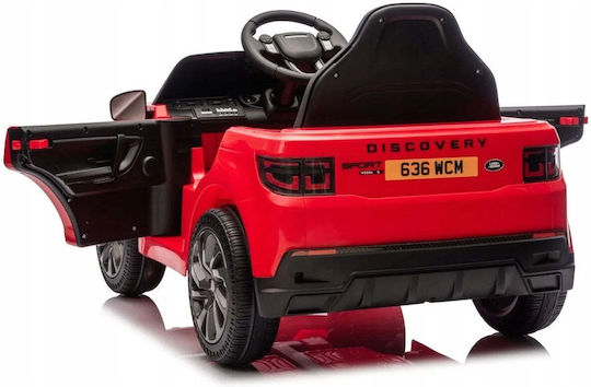 Super-Toys Land Rover Discovery Едноместен с дистанционно управление 12 волта Червен