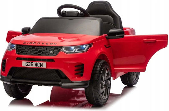 Super-Toys Land Rover Discovery Едноместен с дистанционно управление 12 волта Червен