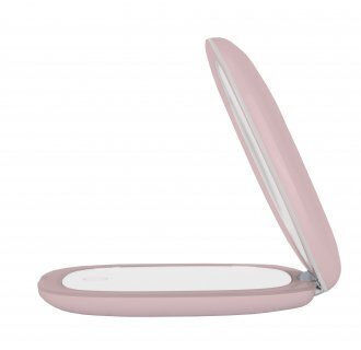 Humanas Humanas Schminkspiegel Platzierung mit Licht 9.9x9.9cm Rosa