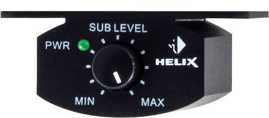 Helix U 8A Αυτοενισχυόμενο Subwoofer Αυτοκινήτου 8" 180W RMS με Κούτα
