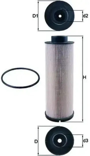Filtru Original De Benzină Mahle Kx 73/1d