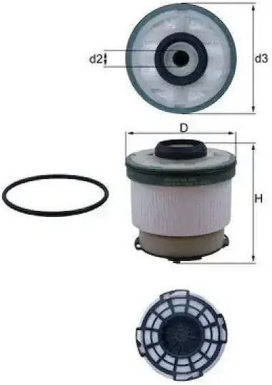 Mahle Original Filtru De Benzină Kx 385d