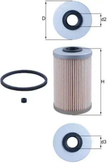 Mahle Filtru Original De Benzină Kx 204d