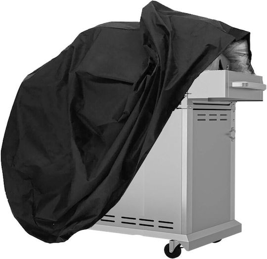 Husă Pentru Grătar Neagră Din Oxford Poliester Cu Protecție UV 80x66x100cm