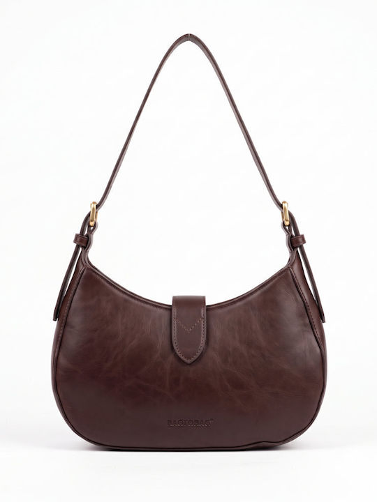 Damentasche Schulter Handtasche Crossbody Braun