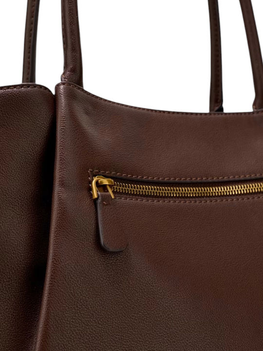 Guess Allegra Σετ Πλεκτή Γυναικεία Tote Τσάντα