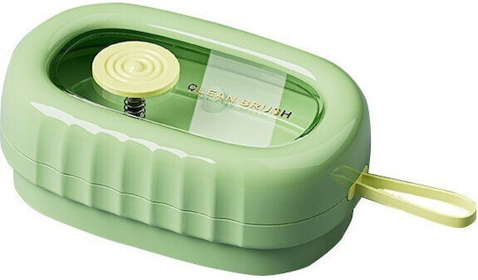 Perie de spălat haine Flippy cu dozator de detergent 4 perii de curățare din ABS + PS verde