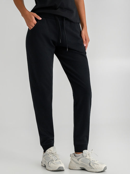 Damen Jogginghosen mit Jogger Schwarz