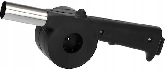 Manual Blower Lighting Grill Fire Fireplace Crank 25 Cm Black
