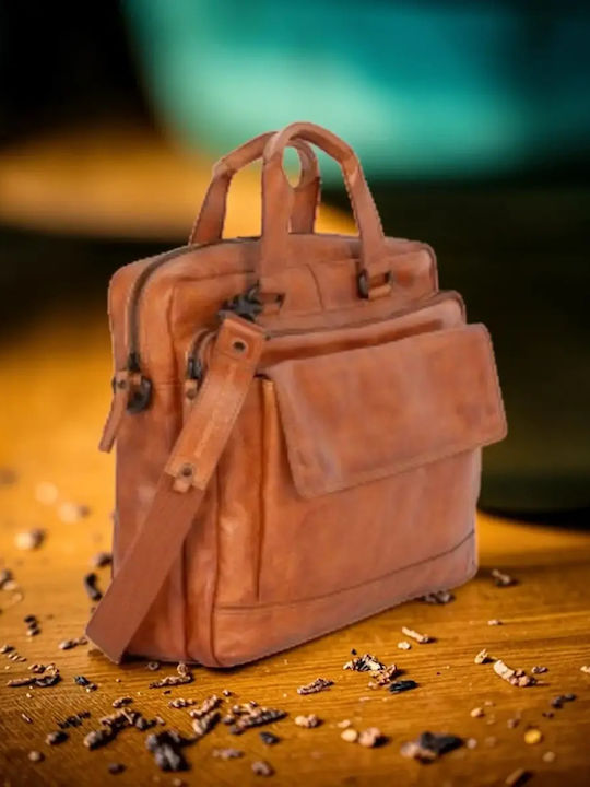Leder Herren Geldbörse Tabac Braun