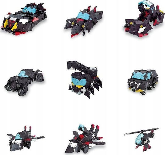 Adamigo Educational Building Blocks Black Racer Plastic Construction Toys Children 7 Years