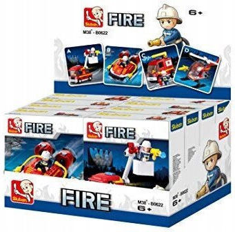 Sluban Bauklötze Fire Mix M38-b0622