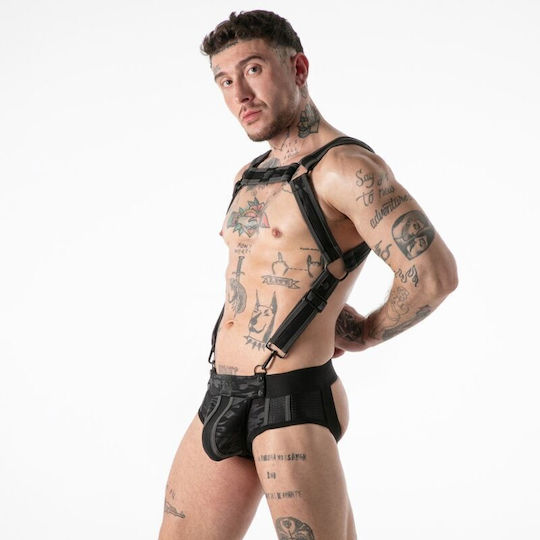 Locker Gear Herren Gurtzeug Schwarz