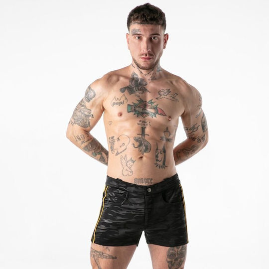 Locker Gear Sexy Herren Kurze Hosen Gelbe