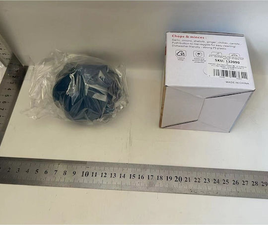 Presă de usturoi manuală din plastic 7x7.5cm