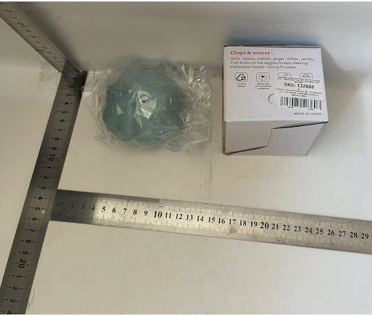 Presă de usturoi manuală din plastic 7x7.5cm