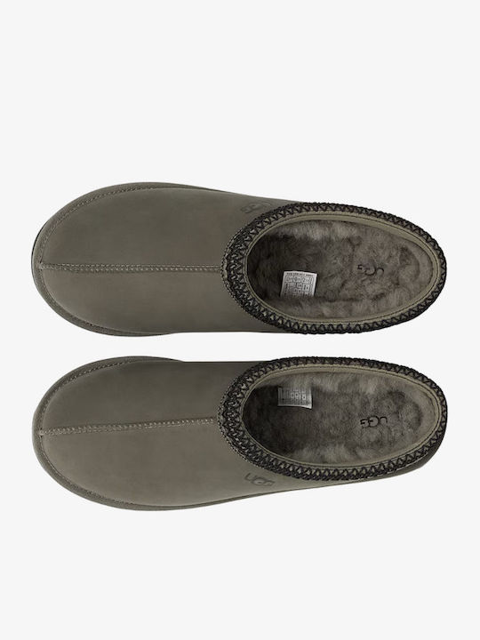 Tasman Herren Hausschuhe Grau