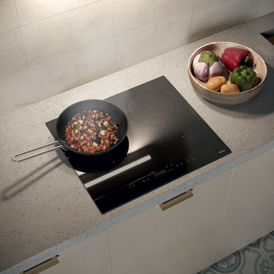Elica Primis 604 Plus Autonomous Induction Cooktop with Hood & Lock Mode 59x52cm