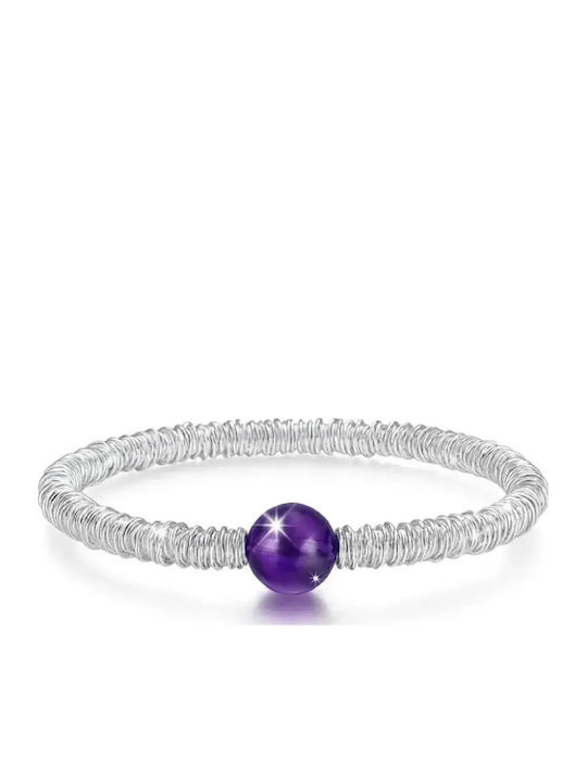 Brățară Reglabilă Diora Model Cerc Violet Brățară Reglabilă Diora Model Cerc Violet