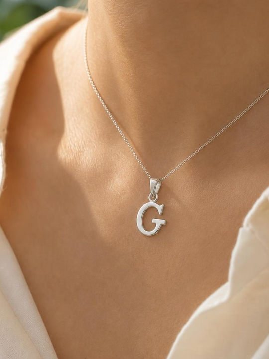 Charm Monogramă din Argint