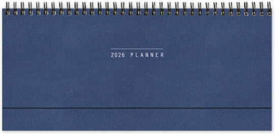 adBook Εβδομαδιαίο Planner 2027 Σπιράλ 13.5x30.5εκ.