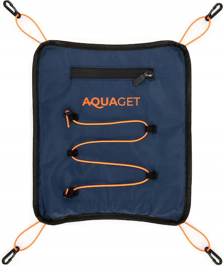 Geantă Impermeabilă Accesorii SUP Buzunar Telefon Sistem De Prindere Cu Corzi Elastice 28x30 Cm Albastru Marin