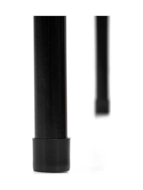 Cuier de podea din metal negru 60x34x150cm