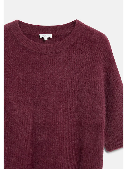 Women's Burgundy Sweater