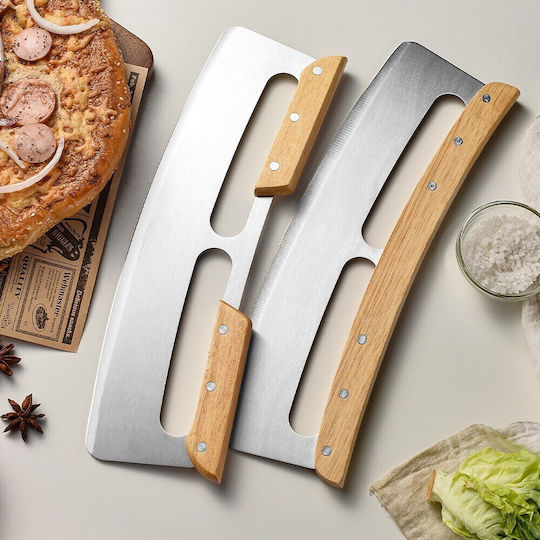 Spatulă Pentru Pizza Din Oțel Inoxidable