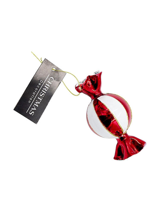 Hängender Weihnachtsbaumschmuck Glasartig Glas 10cm Verschiedene Designs