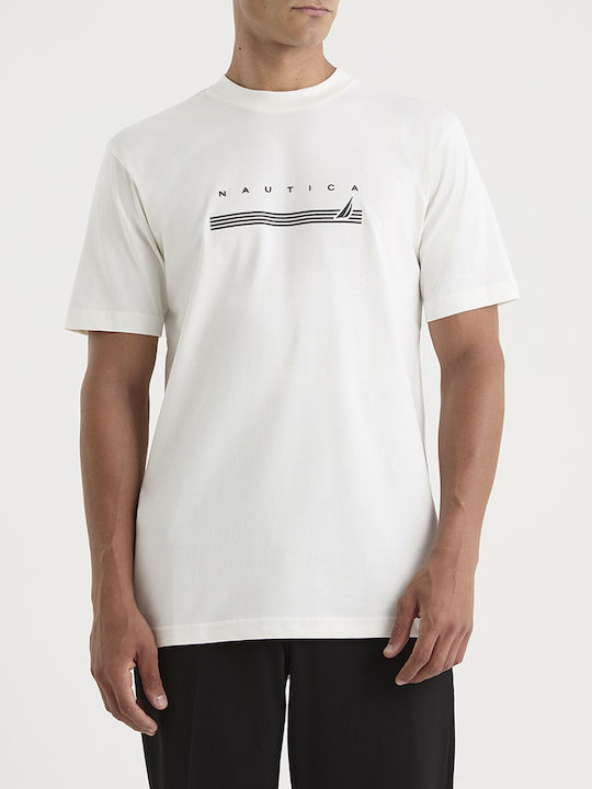 Nautica T-shirt Offwhite