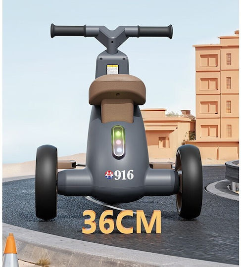 Bicicletă Fără Pedale Gri