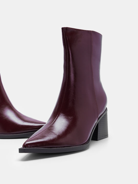 Women's Ankle Boots Burgundy