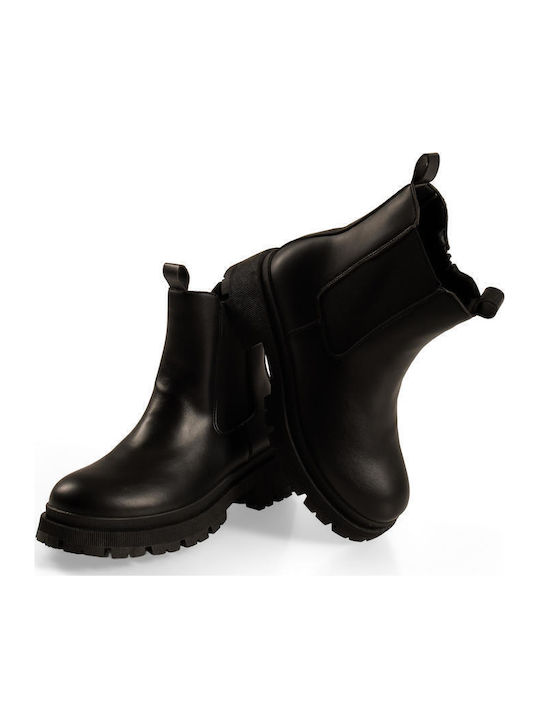 Stiefeletten Damen Schwarz