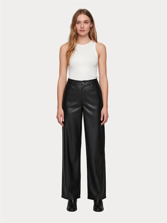 Only Damen-Lederhose Black Only Damen-Lederhose Black