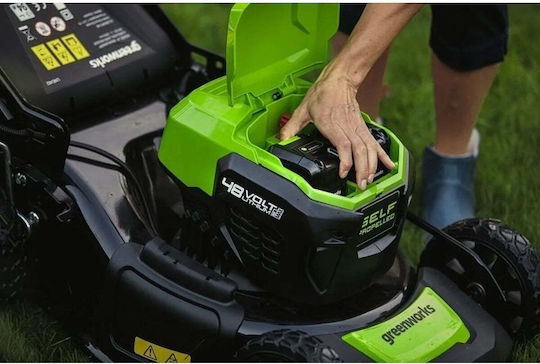 Greenworks Αυτοκινούμενη Μηχανή Γκαζόν Μπαταρίας