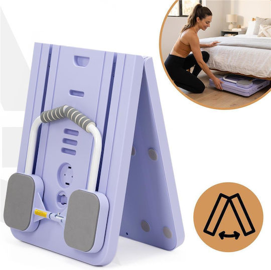 Saltea pliabilă Pilates violet (106x41x3cm)
