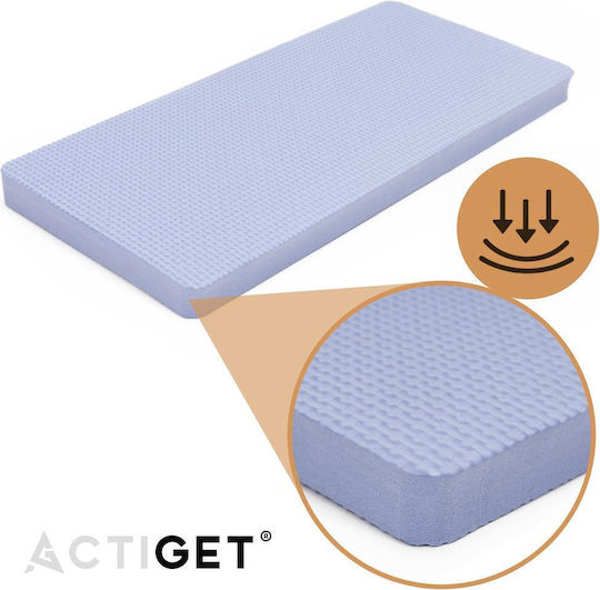 Saltea pliabilă Pilates violet (106x41x3cm)